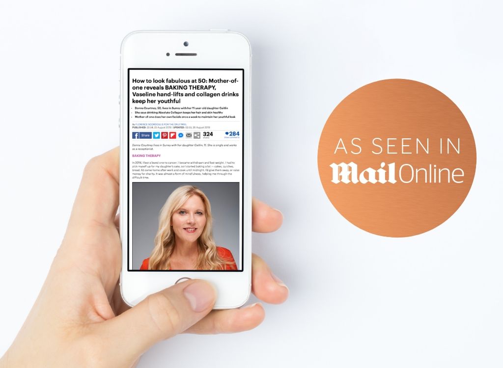 Absolute Collagen featured in the Mail Online